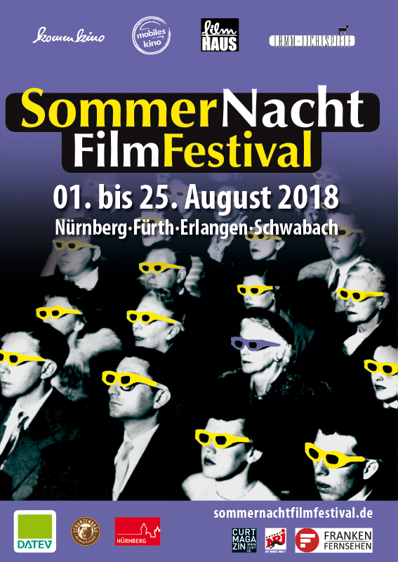 Titelseite einer Broschüre vom SommerNachtFilmFestival