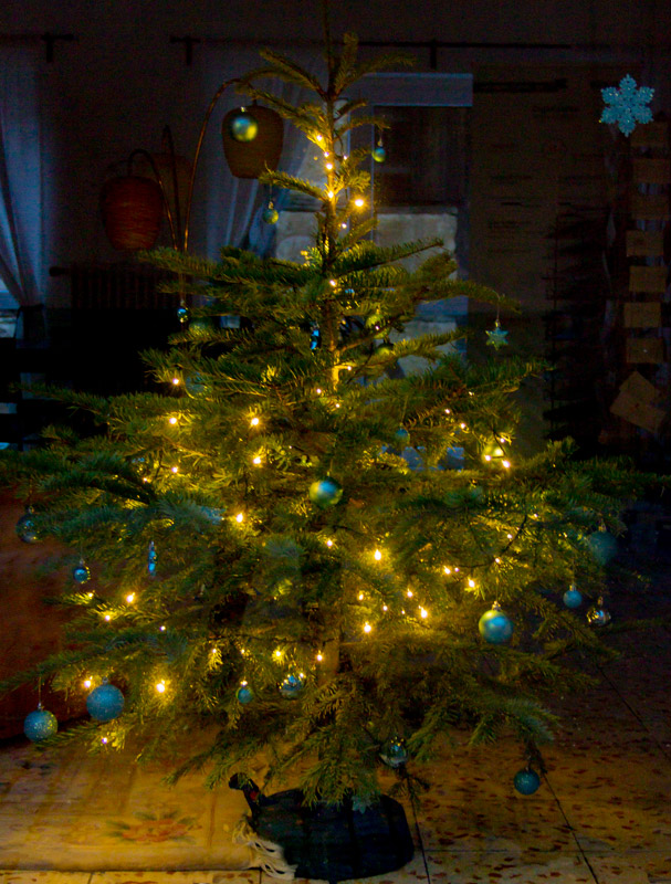 geschmückter Weihnachtsbaum