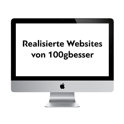Realisierte Websites von 100gbesser