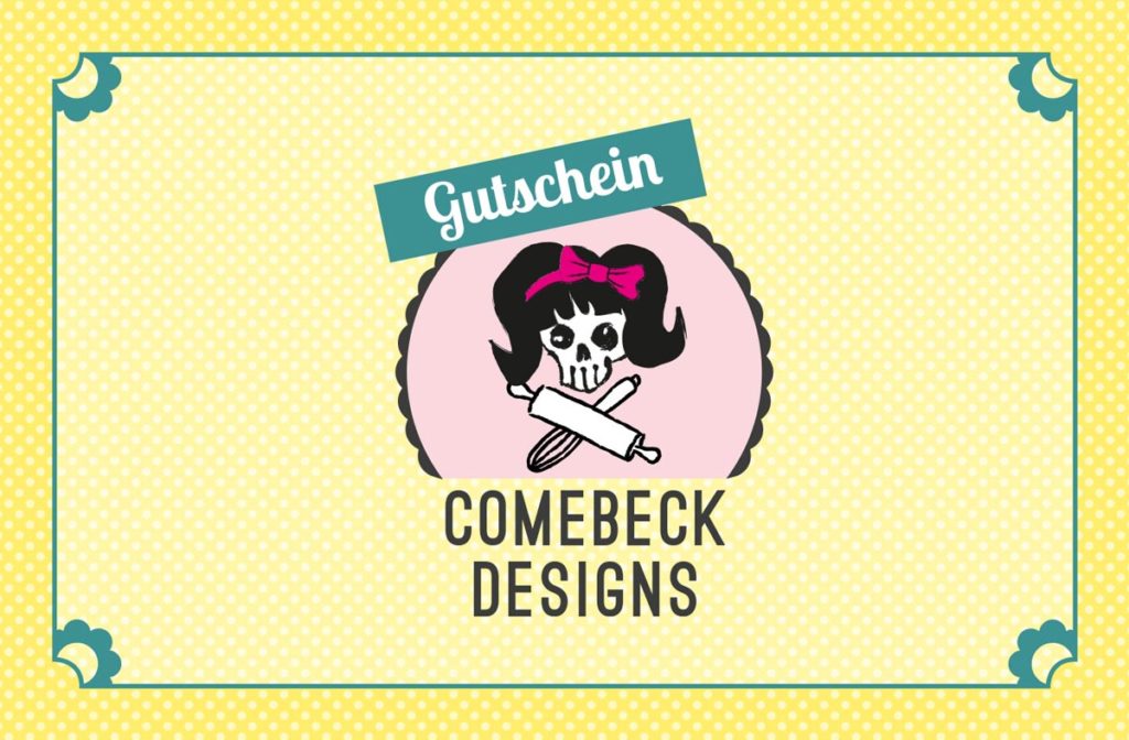 Vorderseite Gutschein ComebeckDesigns