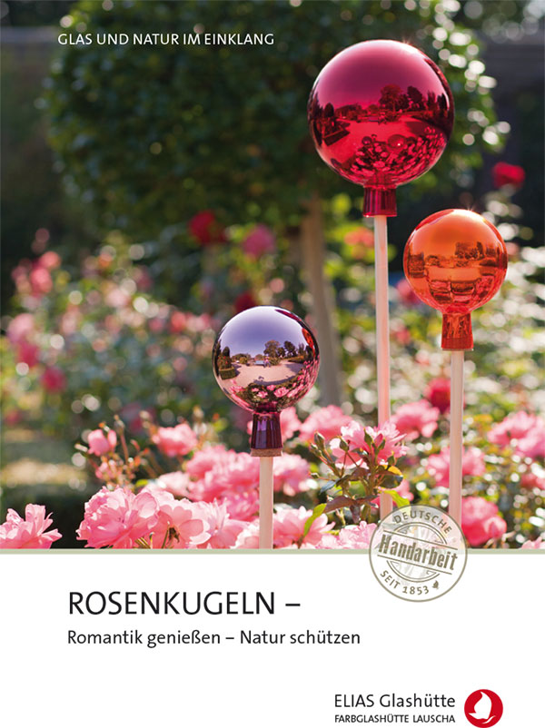 Flyer, Zertifikat Rosenkugeln