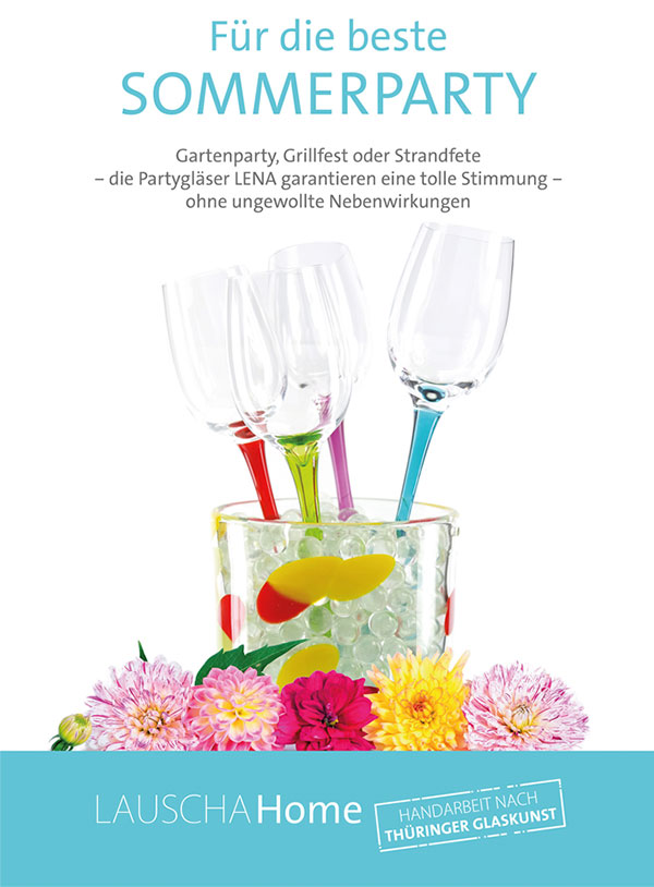 Flyer, Zertifikat Sommerparty