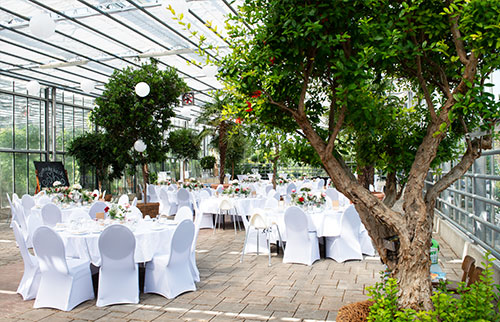 Veranstaltung im Glashaus