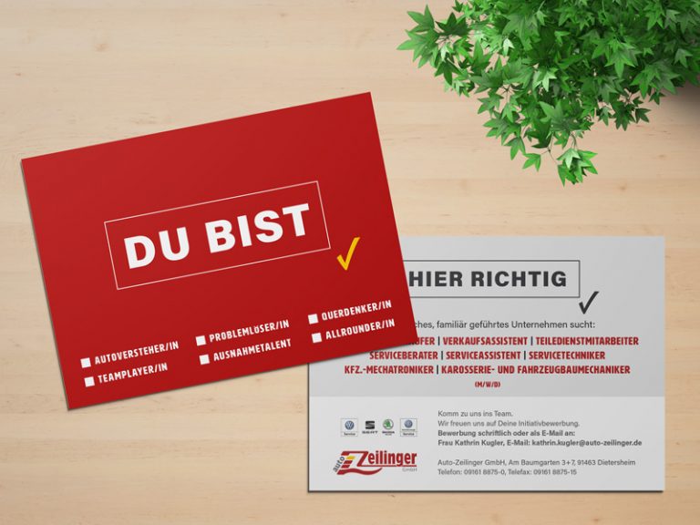 Mehr über den Artikel erfahren Flyer für die Fachkräftemesse