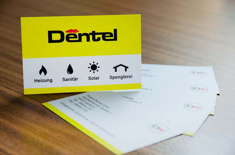Read more about the article Visitenkarte für Dentel
