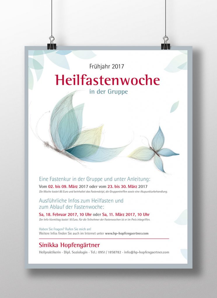 Plakat Heilfastenwoche