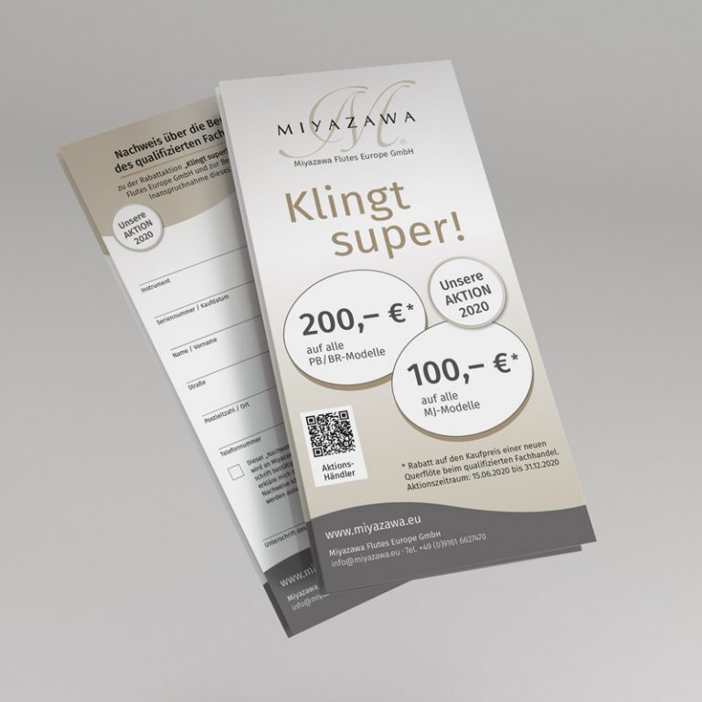 Mehr über den Artikel erfahren Flyer zur Aktion „Klingt super“