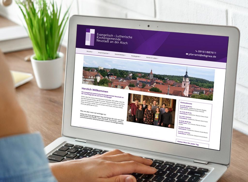 Read more about the article Relaunch der Website von der evangelischen Kirche Neustadt an der Aisch