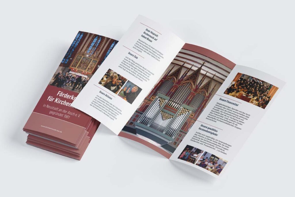 Flyer Kirchenmusik