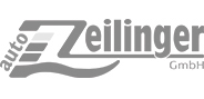 Logo"AutoZeilinger" in Graustufen