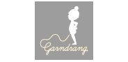 Logo "Garndrang" in Graustufen