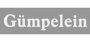 Logo "Gümpelein" in Graustufen