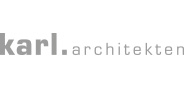 Logo "Karl Archiktekten" in Graustufen