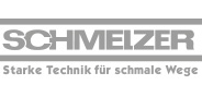 Logo "Schmelzer" in Graustufen