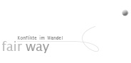 Logo "fairway" in Graustufen