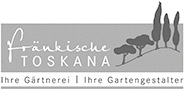 Logo "fränkische Toskana" in Graustufen