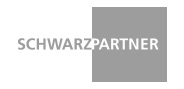 Logo "SchwarzPartner" in Graustufen